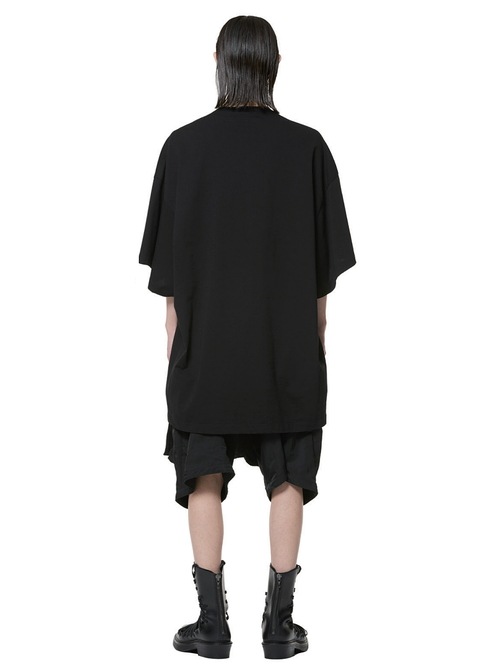 JULIUS����ꥦ��/COTTON DRY JERSEY CUT & SEWN7/BLACK