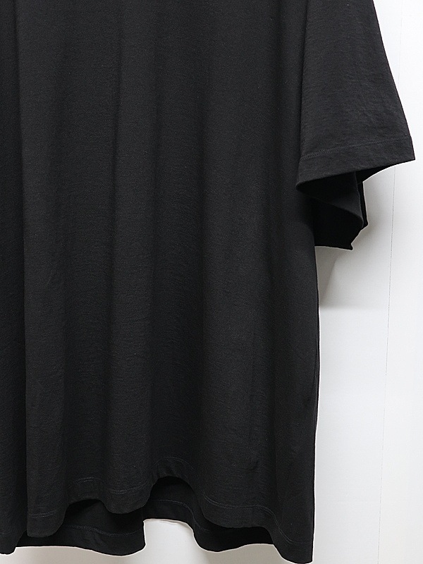 JULIUS����ꥦ��/COTTON DRY JERSEY CUT & SEWN7/BLACK