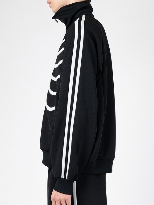 LAD MUSICIAN����å� �ߥ塼�������/ESTER JERSEY SKELETON JK/BLACK��WHITE GRAY