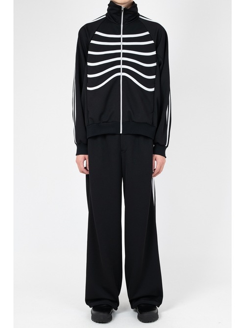 LAD MUSICIAN����å� �ߥ塼�������/ESTER JERSEY SKELETON JK/BLACK��WHITE GRAY