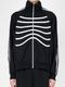 LAD MUSICIAN����å� �ߥ塼�������/ESTER JERSEY SKELETON JK/BLACK��WHITE GRAY