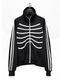 LAD MUSICIAN����å� �ߥ塼�������/ESTER JERSEY SKELETON JK/BLACK��WHITE GRAY