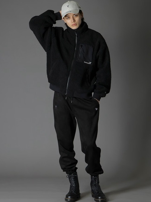 Ground Y饦ɥ磻/FW24 NEWERA SUEDE GY LOGO/֥å.