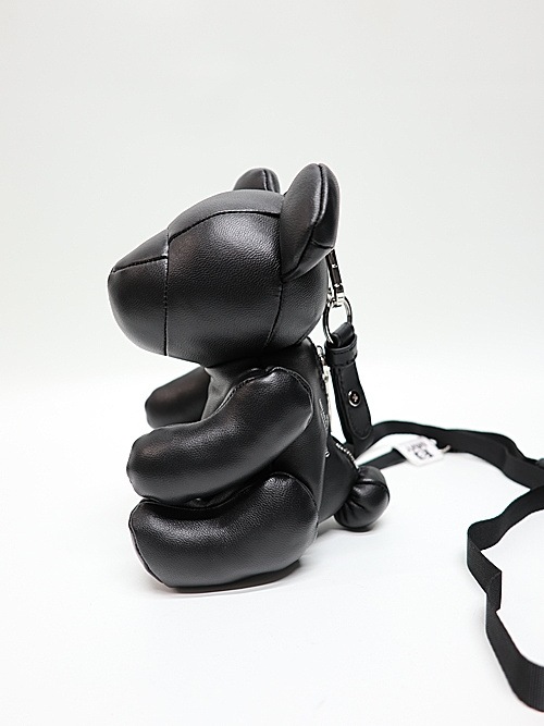 Maison MIHARA YASUHIRO��SHEEP SKIN�� DOLLS BEAR MINIMINI BAG/BLK.