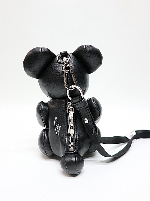 Maison MIHARA YASUHIRO��SHEEP SKIN�� DOLLS BEAR MINIMINI BAG/BLK.