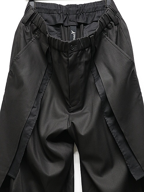 Ground Y饦ɥ磻/TR VIYELLA SHORT PANTS TYPE1/BLACK