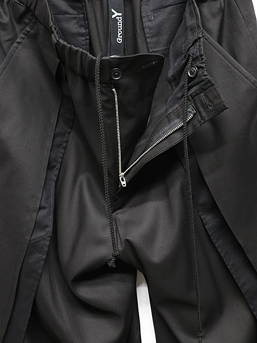 Ground Y饦ɥ磻/TR VIYELLA SHORT PANTS TYPE1/BLACK