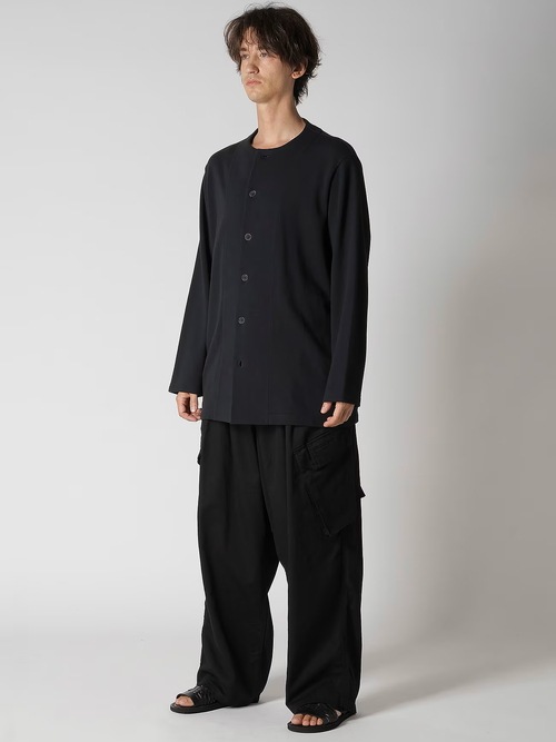 Yohji Yamamoto���襦����ޥ��/40/20�ߥ�΢�ӡ��Ρ����顼���㥱�å�/BLACK