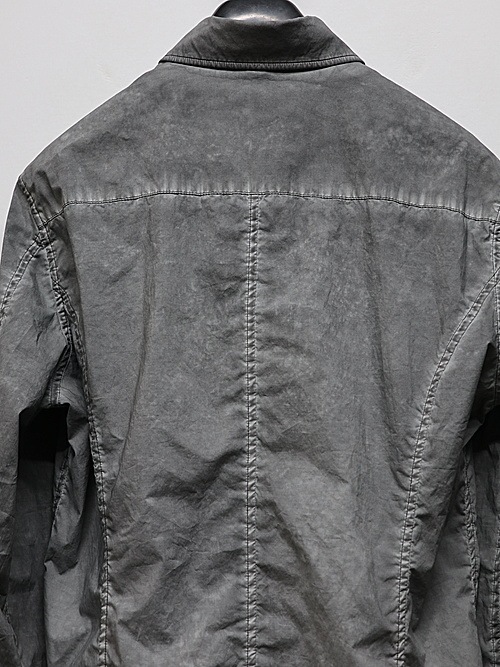 wjk�����֥른��������/dyed regular shirt/d.gray