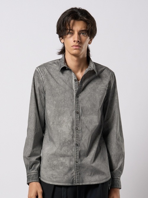 (ͽ���ʡ�2��3������ͽ��/wjk�����֥른��������/dyed regular shirt/d.gray