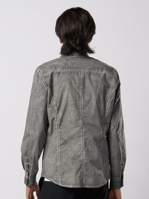 (ͽ���ʡ�2��3������ͽ��/wjk�����֥른��������/dyed regular shirt/d.gray