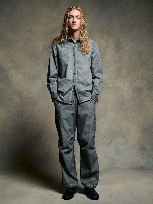 (ͽ���ʡ�2��3������ͽ��/wjk�����֥른��������/dyed regular shirt/d.gray