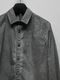 wjk�����֥른��������/dyed regular shirt/d.gray