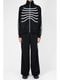 LAD MUSICIAN����å� �ߥ塼�������/ESTER JERSEY SKELETON PT/BLACK��WHITE GRAY