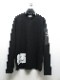 �㴰���nude:masahiko maruyama ���̡���:�ޥ��ҥ��ޥ���/LONG SLEEVE T SHIRT w/PRINTED PATCHES/Black