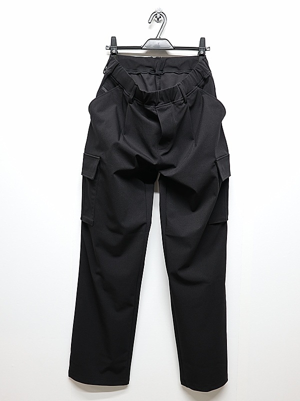 RESOUND CLOTHING���ꥵ����ɥ���������/SEMIWAIDE HEAD cargo PT/BLACK