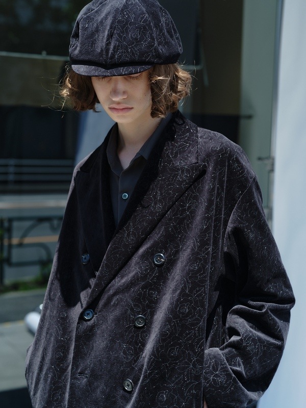LAD MUSICIAN����å� �ߥ塼�������/C/V ALL-OVER/E S/R B/CASQUETTE/BLACK��BLACK