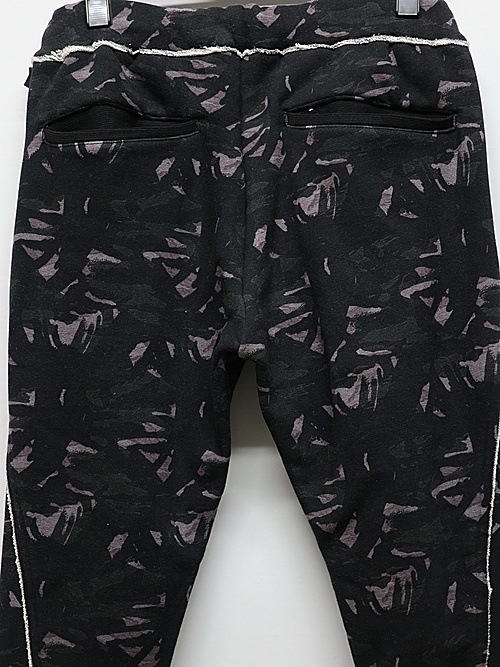 SALE40%OFF/wjk֥른/hem zip seam pants(original camo)/black camo.