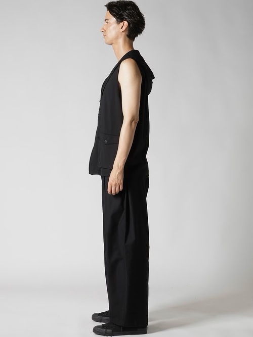 Yohji Yamamoto襦ޥ/40/2ŷ REաZIP٥/BLACK