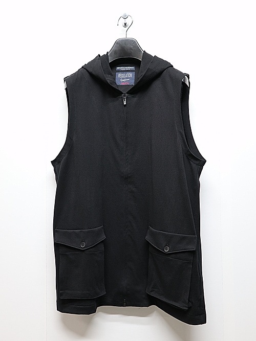 Yohji Yamamoto襦ޥ/40/2ŷ REաZIP٥/BLACK