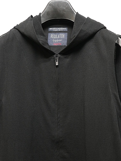 Yohji Yamamoto襦ޥ/40/2ŷ REաZIP٥/BLACK