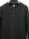 �㴰���wjk�����֥른��������/ct surf henley L/S/black