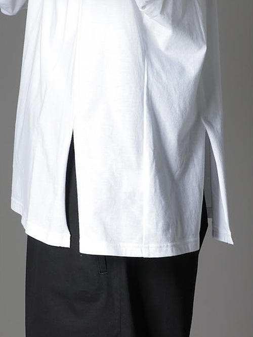 Ground Y饦ɥ磻/30/- COTTON JERSEY MIX BLOCK LONG SLEEVED T-SHIRT/BLACK