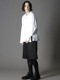 Ground Y饦ɥ磻/30/- COTTON JERSEY MIX BLOCK LONG SLEEVED T-SHIRT/BLACK