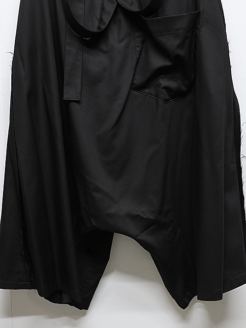 Ground Y饦ɥ磻/TR VIYELLA SUSPENDER PANTS/BLACK