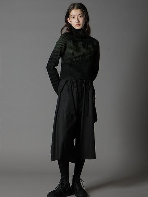 Ground Y饦ɥ磻/TR VIYELLA SUSPENDER PANTS/BLACK