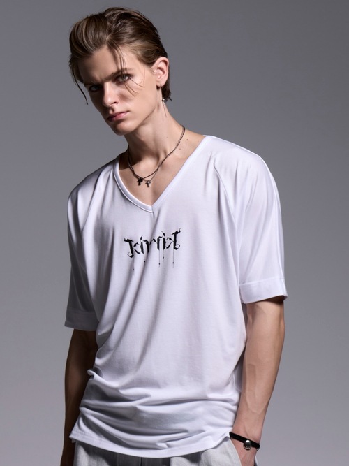 (ͽ���ʡ�4��5������ͽ��/kiryuyrik������奦����奦/BEATENJIKU KIMONO Sleeve-T/White