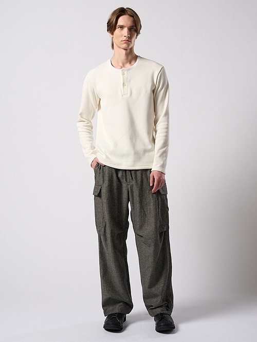 (ͽ���ʡ�10��11������ͽ��/wjk�����֥른��������/natural blend wool easy cargo/natural��black