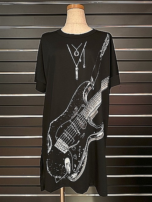 �㴰���THE ONENESS�������ͥ�/Viscose x OrganigCotton Jersey LooseDolmanT-Shirts/BLK