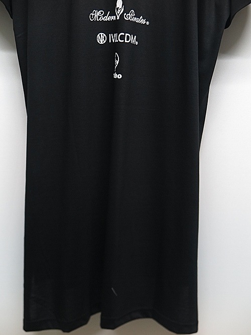 �㴰���THE ONENESS�������ͥ�/Viscose x OrganigCotton Jersey LooseDolmanT-Shirts/BLK