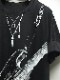�㴰���THE ONENESS�������ͥ�/Viscose x OrganigCotton Jersey LooseDolmanT-Shirts/BLK