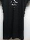 �㴰���THE ONENESS�������ͥ�/Viscose x OrganigCotton Jersey LooseDolmanT-Shirts/BLK