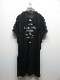 �㴰���THE ONENESS�������ͥ�/Viscose x OrganigCotton Jersey LooseDolmanT-Shirts/BLK
