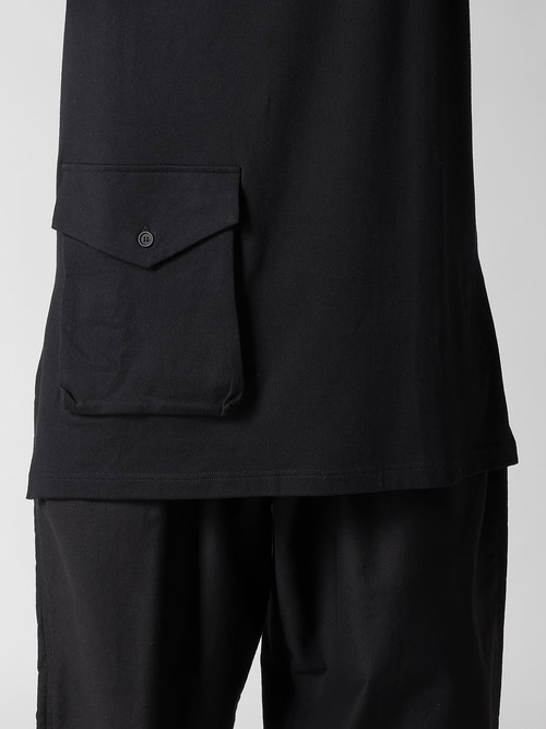 Yohji Yamamoto���襦����ޥ��/40/2ŷ�� RE BIG�٥���/BLACK.