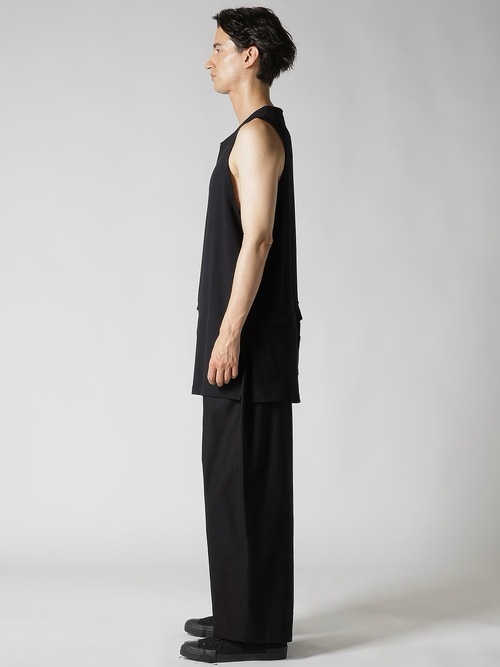 Yohji Yamamoto���襦����ޥ��/40/2ŷ�� RE BIG�٥���/BLACK.
