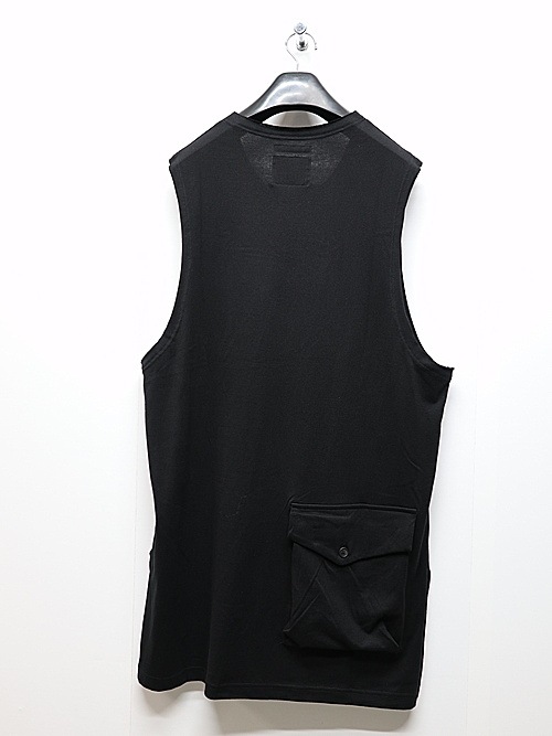 Yohji Yamamoto���襦����ޥ��/40/2ŷ�� RE BIG�٥���/BLACK.