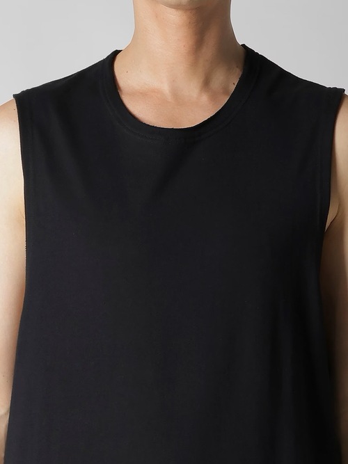 Yohji Yamamoto���襦����ޥ��/40/2ŷ�� RE BIG�٥���/BLACK.