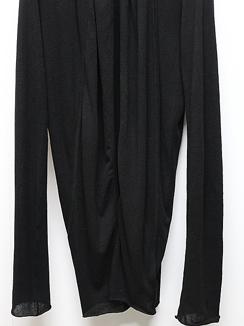 SALE40%OFF/JULIUS����ꥦ��/TEXTURE JERSEY CUT & SEWN3/BLACK.