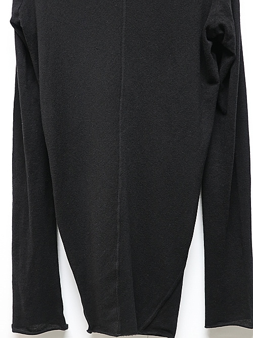 SALE40%OFF/JULIUS����ꥦ��/TEXTURE JERSEY CUT & SEWN3/BLACK.