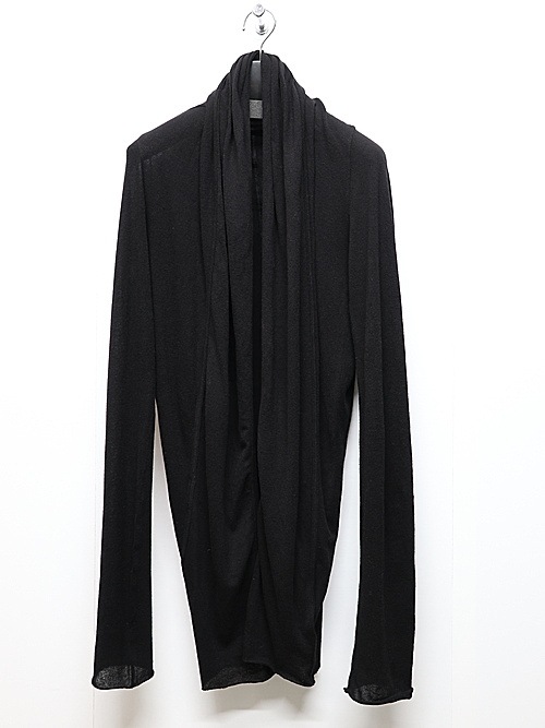 SALE40%OFF/JULIUS����ꥦ��/TEXTURE JERSEY CUT & SEWN3/BLACK.