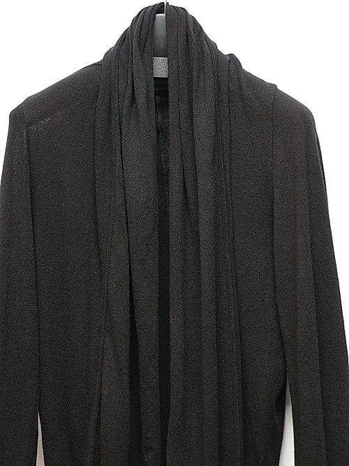 SALE40%OFF/JULIUS����ꥦ��/TEXTURE JERSEY CUT & SEWN3/BLACK.