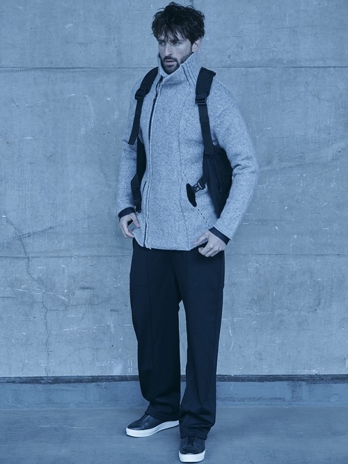 RIPVANWINKLEåץ󥦥󥯥/3GG RIDERS KNIT/ASH GRAY