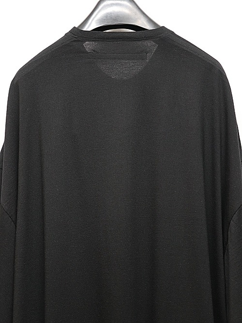 JULIUS����ꥦ��/COTTON/MODAL JERSEY CUT & SEWN1/BLACK