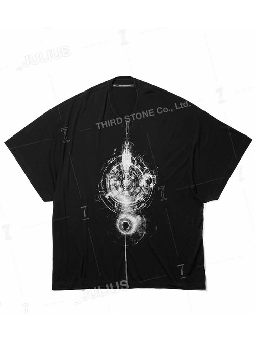 (ͽ����)1��2������ͽ��/JULIUS����ꥦ��/COTTON/MODAL JERSEY CUT & SEWN1/BLACK