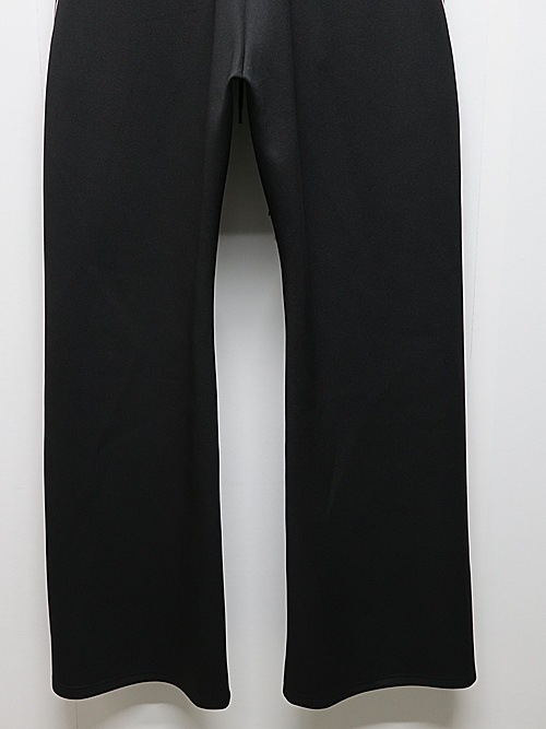 (ͽ���ʡ�2��3������ͽ��/ATTACHMENT�������å�����/PE STRETCH DOUBLE KNIT 3D TRACK WIDE TROUSERS/BLACK