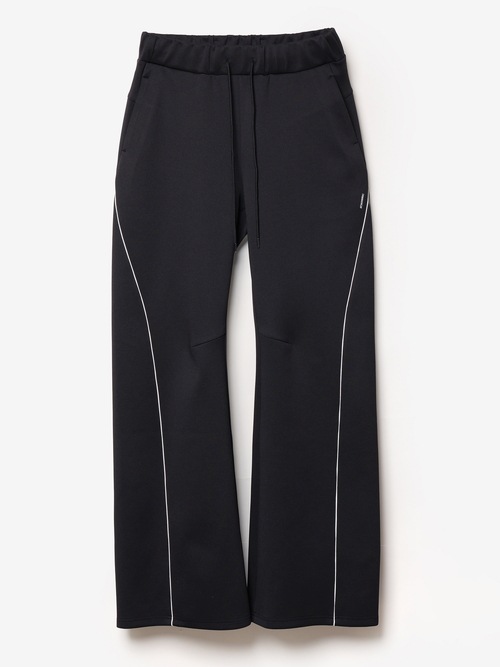(ͽ���ʡ�2��3������ͽ��/ATTACHMENT�������å�����/PE STRETCH DOUBLE KNIT 3D TRACK WIDE TROUSERS/BLACK